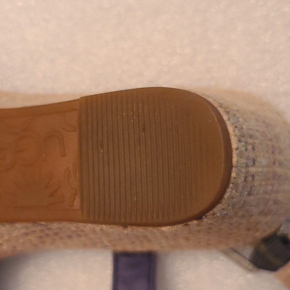 Ugg Espadrille Wedge Leather Sandals - Picture 8 of 14